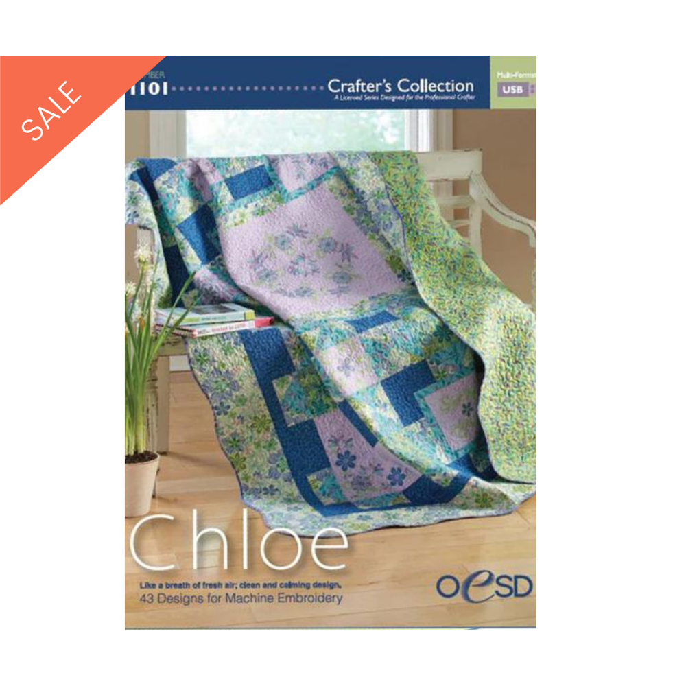 OESD Chloe Machine Embroidery CD Collection by Jennifer Young - Sale