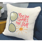 Easy Sew Zippered Pillow Blanks - craft pattern by OESD - detail view