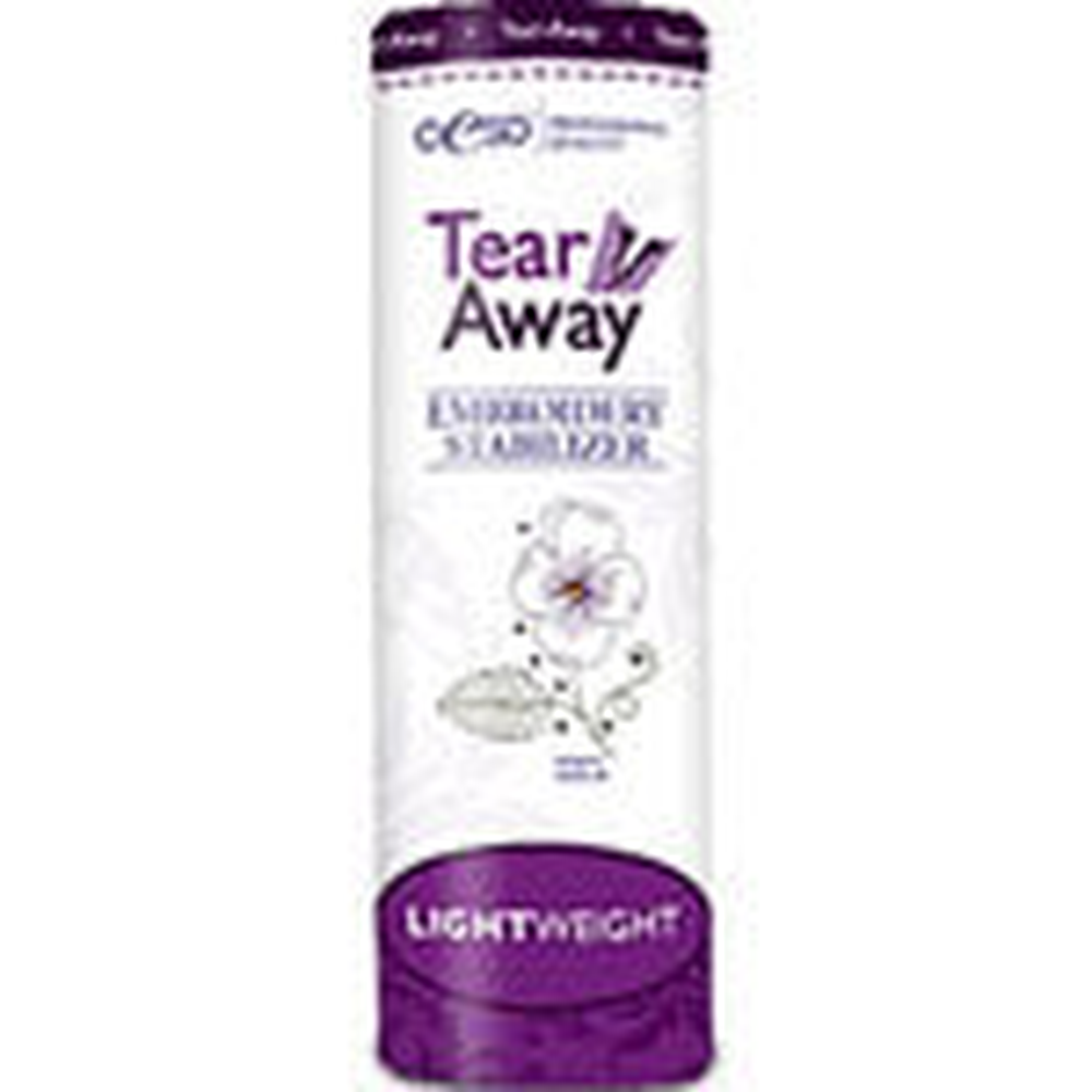 OESD Light Weight Tear-Away White Machine Embroidery Stabiliser 1oz