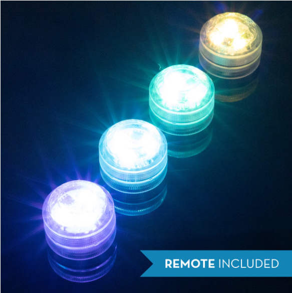 Remote-Controlled Tealights pack of 4 - craft pattern by OESD
