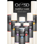 OESD Stabiliser Reference Brochure with Fabric Samples for Machine Embroidery