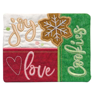 Warm & Cozy Mug Rugs CD - craft pattern by OESD - detail view