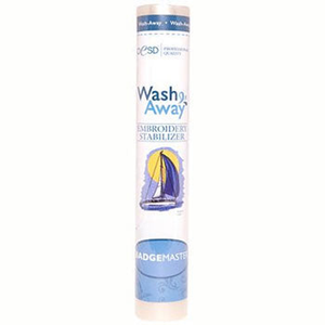 OESD Washaway Badgemaster Aquafilm Machine Embroidery Stabiliser 12 Inch x 8 Yards