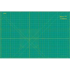 Olfa Self-Healing Rotary Cutting Mat 36 x 24 Inch Double-Sided Imperial and Metric Grid