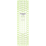 Omnigrid OmniAngle Wedge Ruler 6" x 24" - quilting template set for patchwork blocks