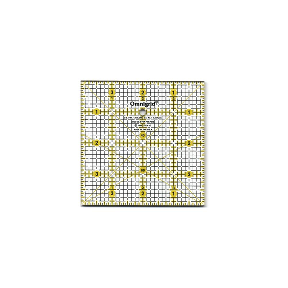 Omnigrid 4" Square Ruler - quilting ruler and template