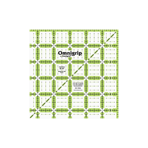 Omnigrid Omnigrip 5½" Square Ruler - quilting ruler and template