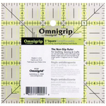 Omnigrid Omnigrip 5" Square Ruler - quilting ruler and template
