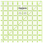 Omnigrid Omnigrip 8½" Square Ruler - quilting ruler and template