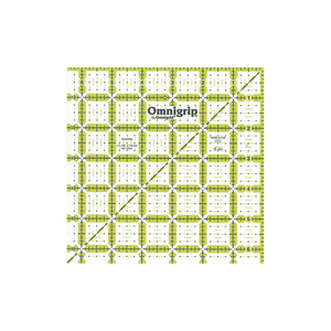 Omnigrid Omnigrip Square Combo Pack 6½", 8½" & 10½" Square Rulers - quilting ruler and template - detail view