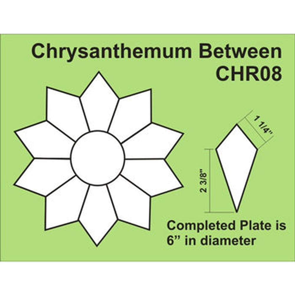 Paper Pieces 10 Petal Chrysanthemum