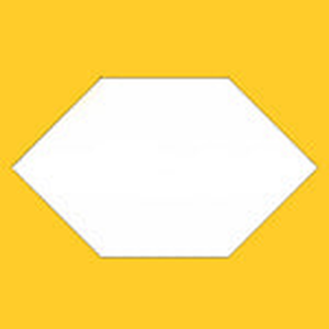 Paper Piecing Honycomb Pieces 1" Pack of 100