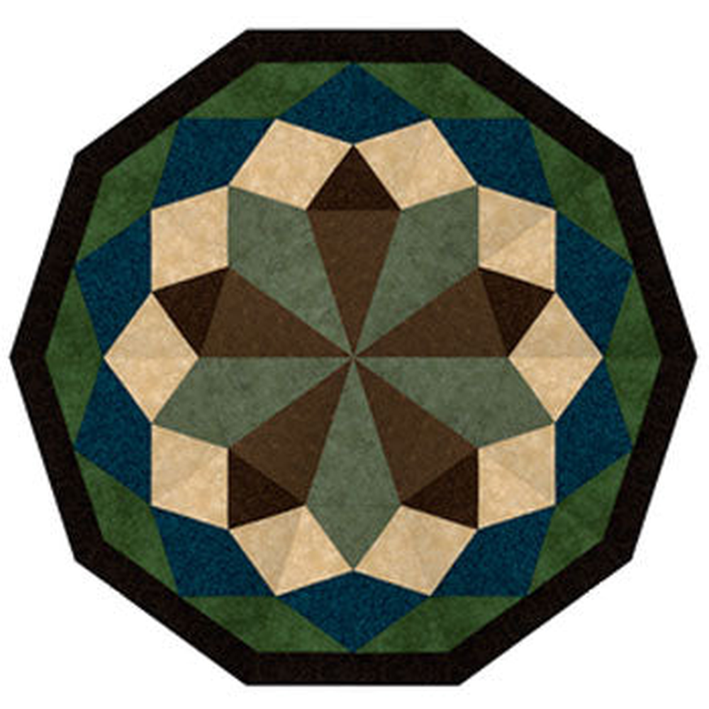 Phillips Fiber Water Wheel Pattern for Gems Five & Ten - sewing pattern by Phillips Fibres