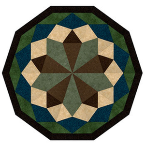 Phillips Fiber Water Wheel Pattern for Gems Five & Ten - sewing pattern by Phillips Fibres