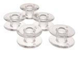 Plastic Bobbins Case Front Loading Pack of 5 - Crown Point fabric for quilting and patchwork