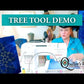 Quilter's Rule ¼" Tree Template