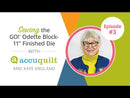 Accuquilt GO! Odette Block-11"Finished by Kaye England