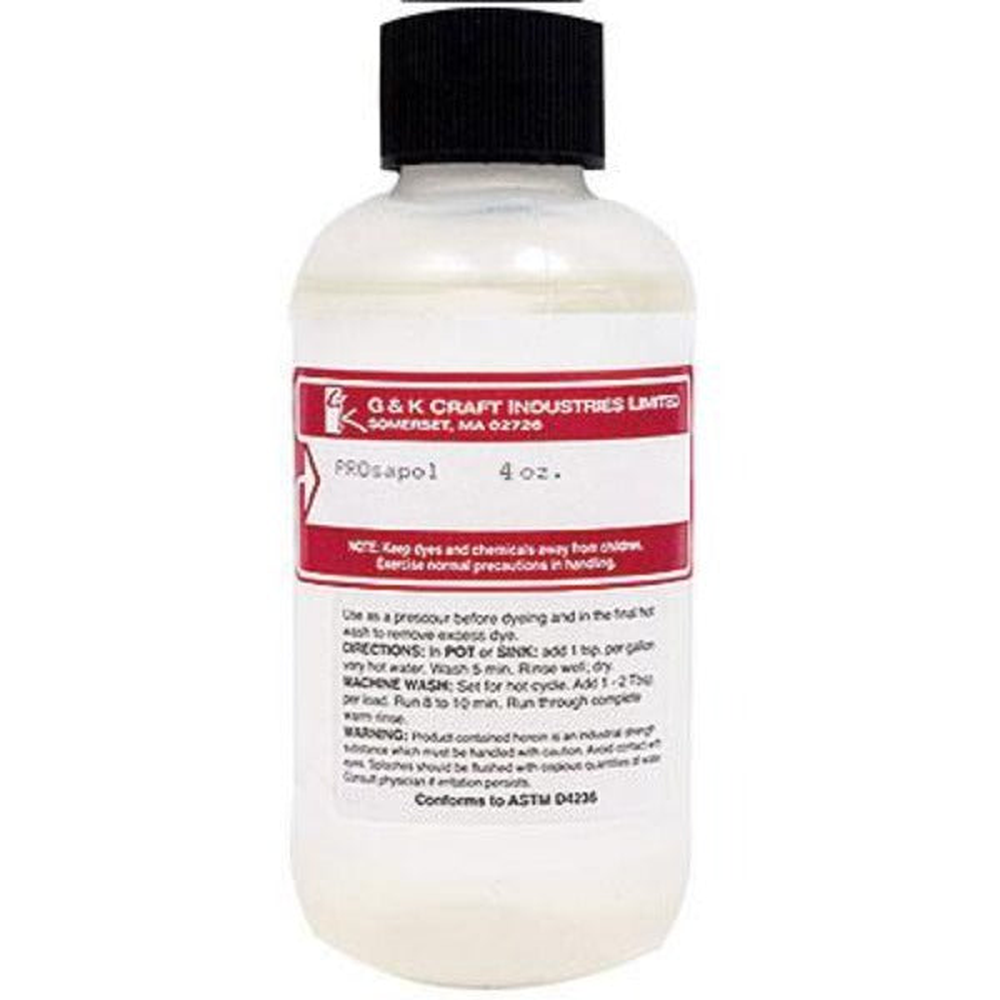 G & K Craft Industries Prosapol Dye & Size Remover