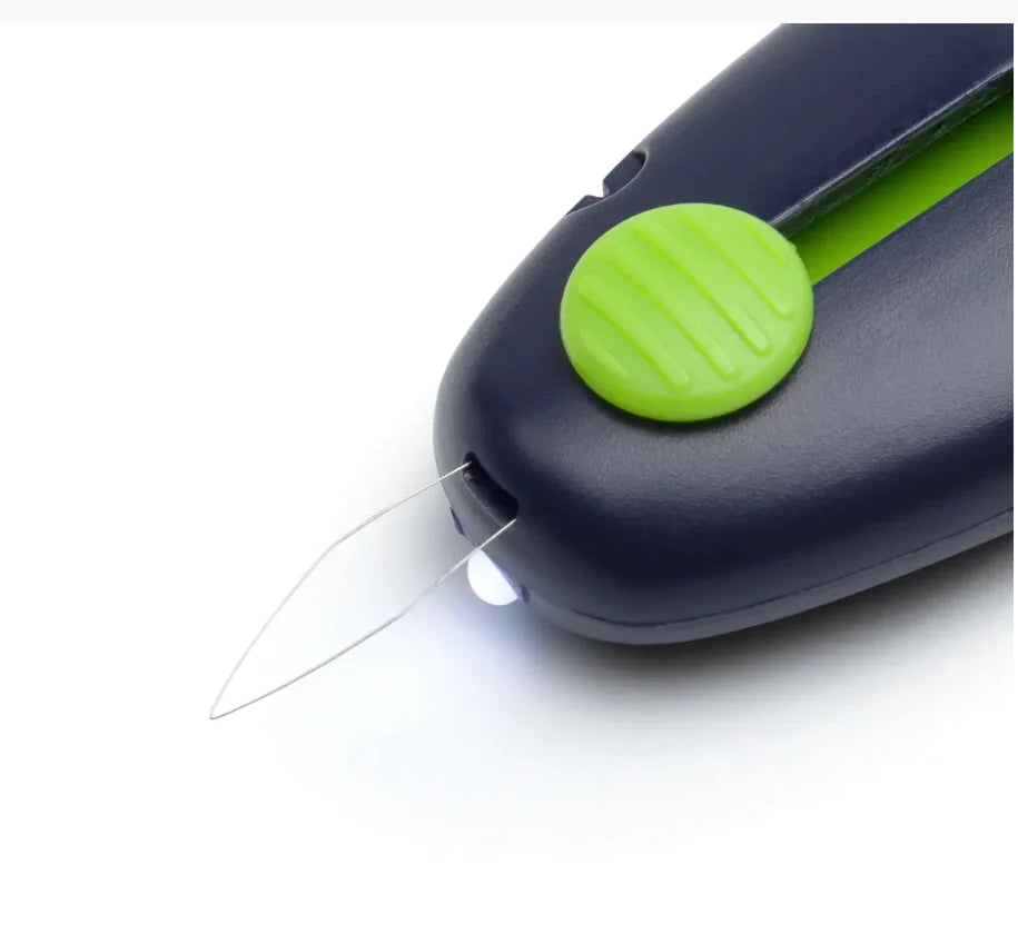 Prym LED Needle Threader - machine sewing needles - alternate angle