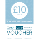 Quilt Direct Digital Gift Voucher 10 Pounds for Quilting and Sewing Supplies