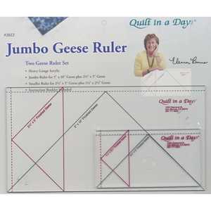 Flying Geese Jumbo - craft pattern by Quilt In A Day