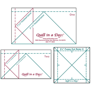 Flying Geese Mini - craft pattern by Quilt In A Day