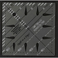 Quilt In A Day Triangle Square Up Plus Ruler 4½" - quilting template set for patchwork blocks - detail view