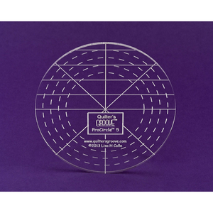 Quilter's Groove ProCircles Rulers - craft pattern by Lisa Calle