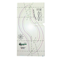 Quilter's Rule 1/8" Inside S Shape - quilting ruler and template