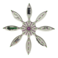 Quilter's Rule ⅛" Mini Sunflower Pack of 1 - quilting ruler and template