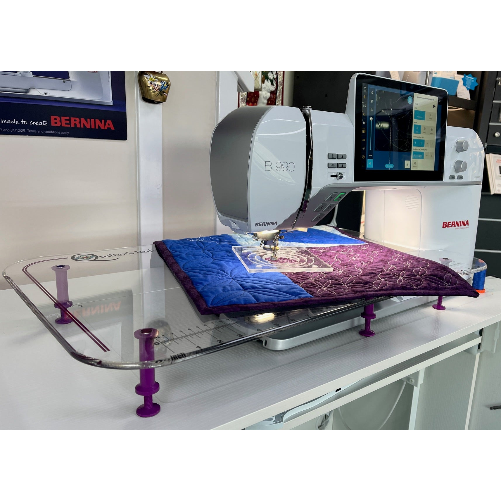 Quilter's Rule Plexi-Glass Sewtable for B990