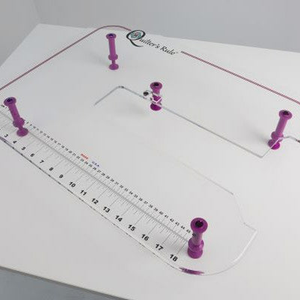 Quilter's Rule Plexi-Glass Sewtable with BSR option - quilting ruler and template