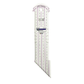 Quilter's Rule ¼" Mini Straight Line Ruler 6½" Pack of 1 - quilting ruler and template