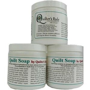 Quilter's Rule Quilt Soap 8oz 200ml Bottle - quilting ruler and template