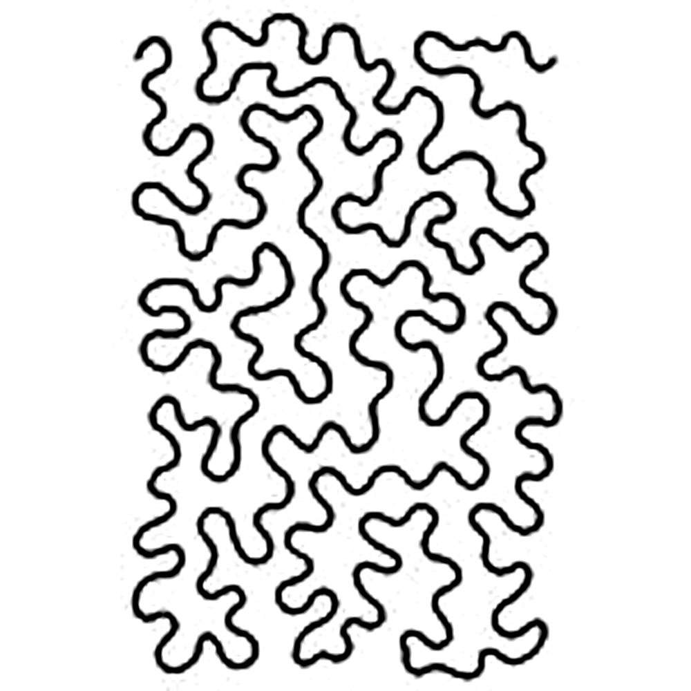 Quilting Creations Stencil 11½" Puzzle Stipple
