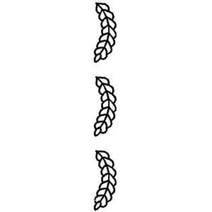 Quilting Creations 2" Feather Border quilting stencil - hand and machine quilting template