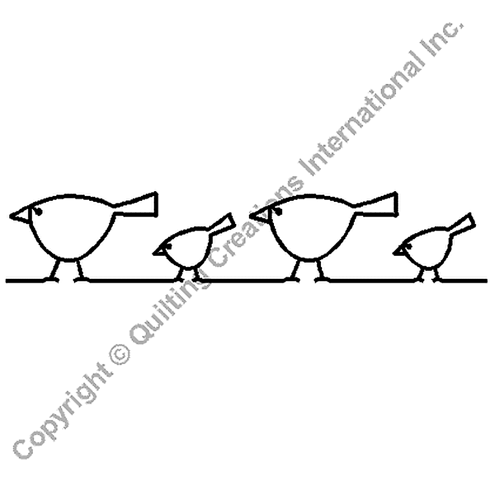 Quilting Creations 2" Oscar | Quilting Stencils quilting stencil - hand and machine quilting template