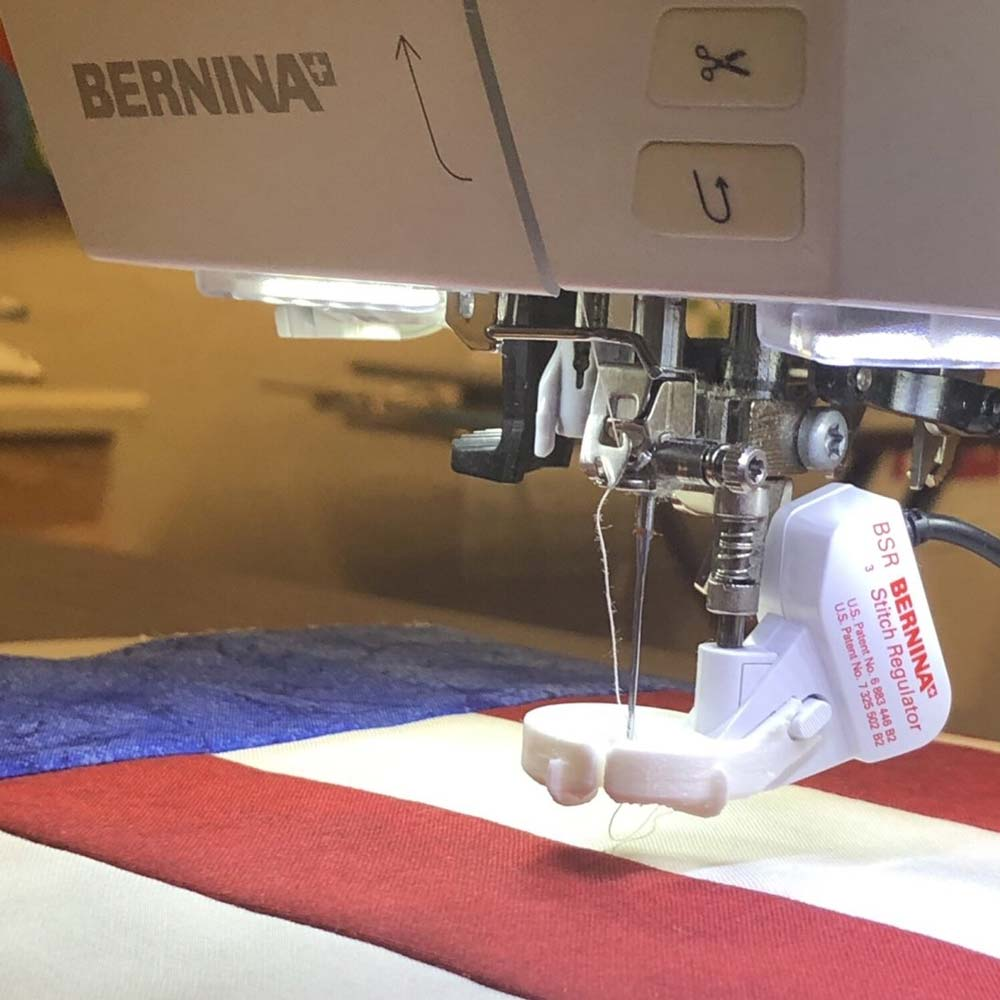 BSR Compatible Stitch in Ditch Attachment - craft pattern by Quilting Delights