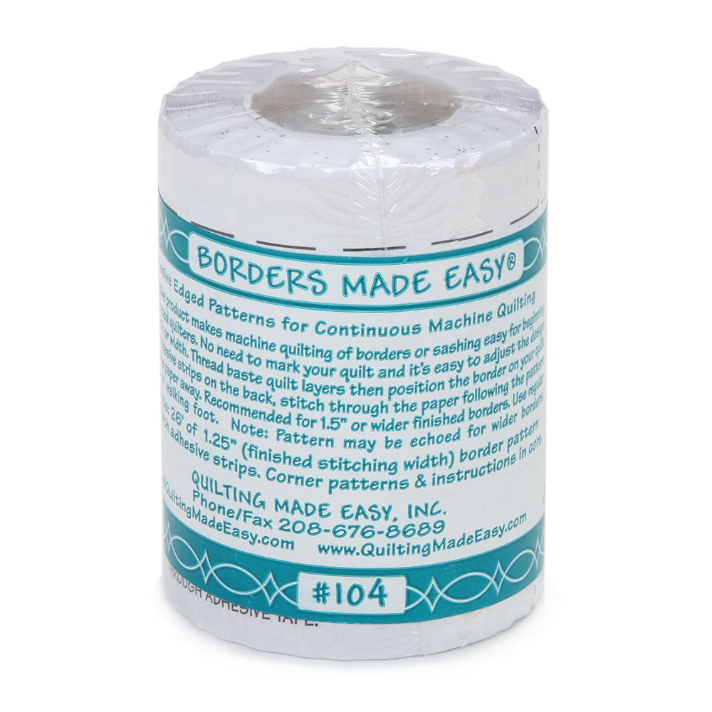 1¼" Border 26' Roll #104 - craft pattern by Quilting Made Easy