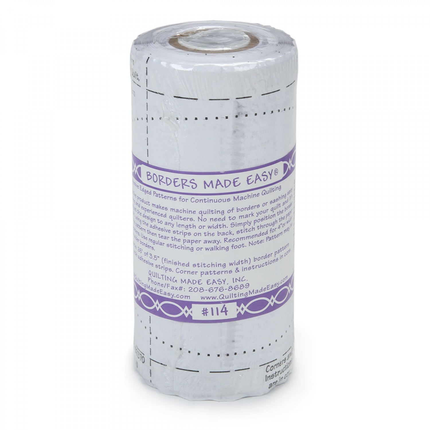 3½" Border 26' Roll #114 - craft pattern by Quilting Made Easy