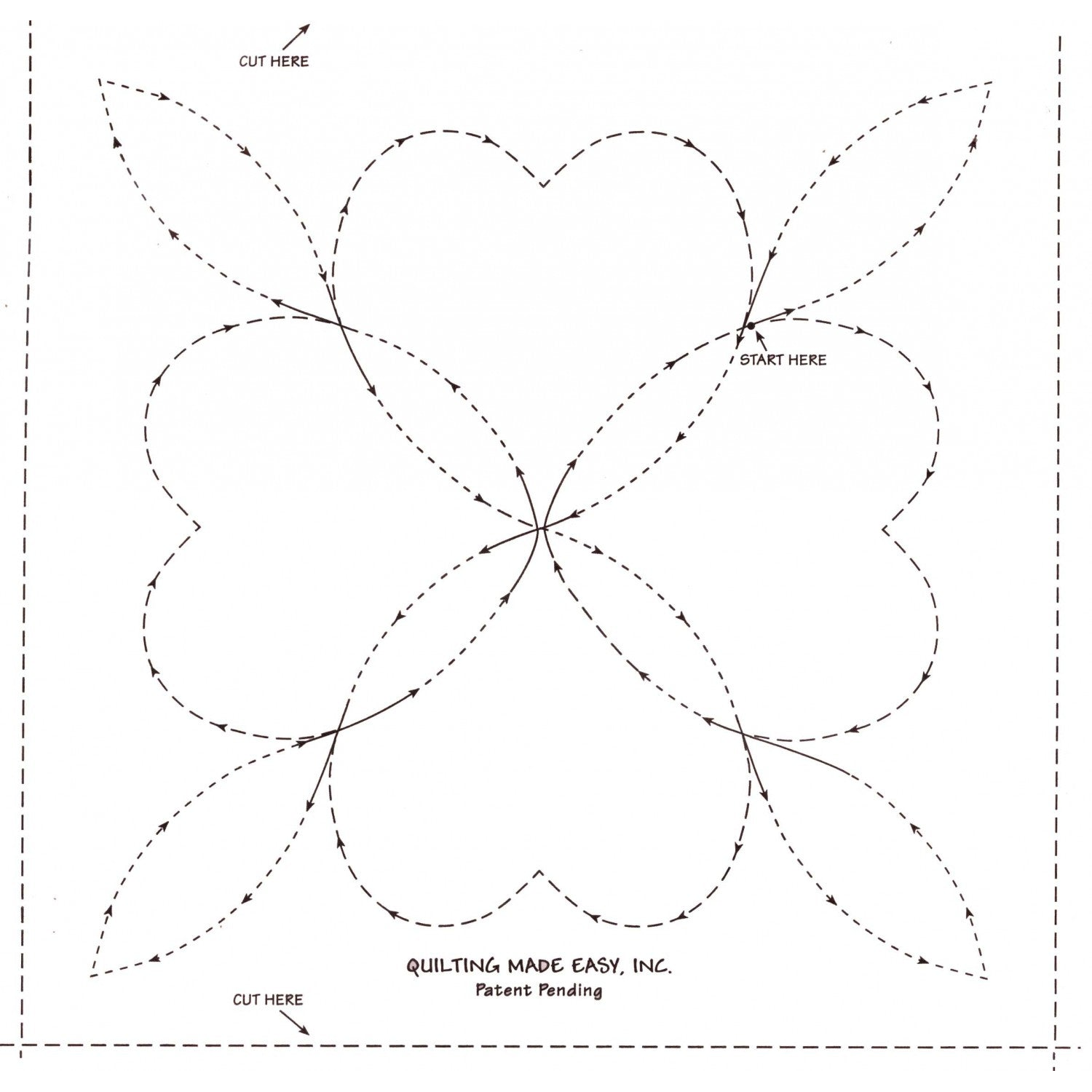 6½" Blocks 26' Roll #201 - craft pattern by Quilting Made Easy