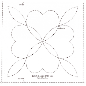 6½" Blocks 26' Roll #201 - craft pattern by Quilting Made Easy
