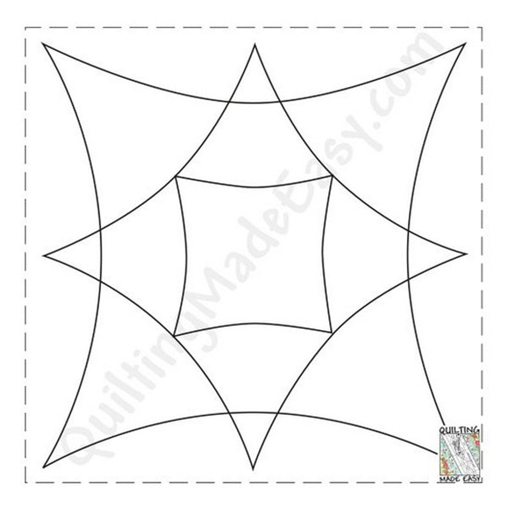 9½" Blocks 26' Roll #205 - craft pattern by Quilting Made Easy