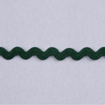 Groves & Banks Ric Rac Trim Forest Green 8mm x 50m