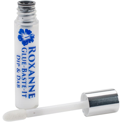 Roxanne International Roxanne's Glue Baste Dip & Dab 0.12oz - fabric adhesive and bonding agent