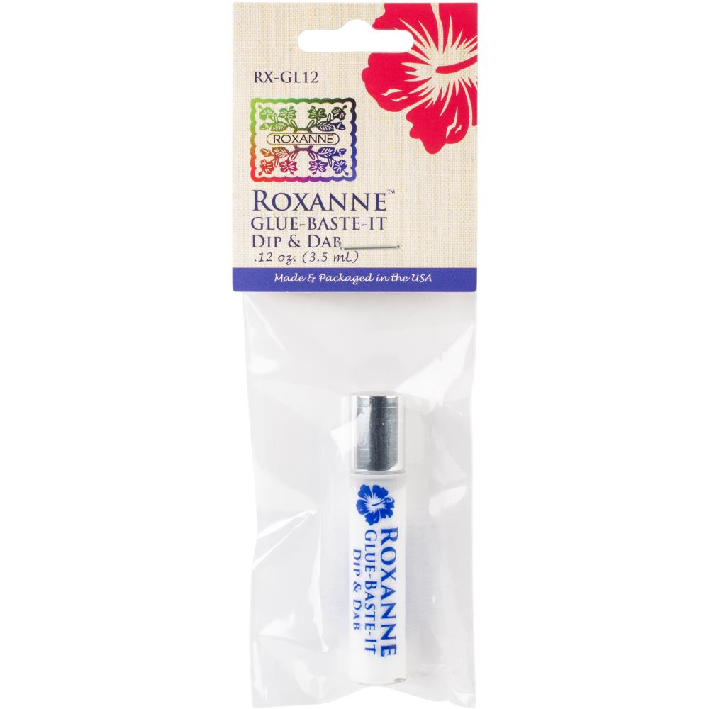 Roxanne International Roxanne's Glue Baste Dip & Dab 0.12oz - fabric adhesive and bonding agent - detail view
