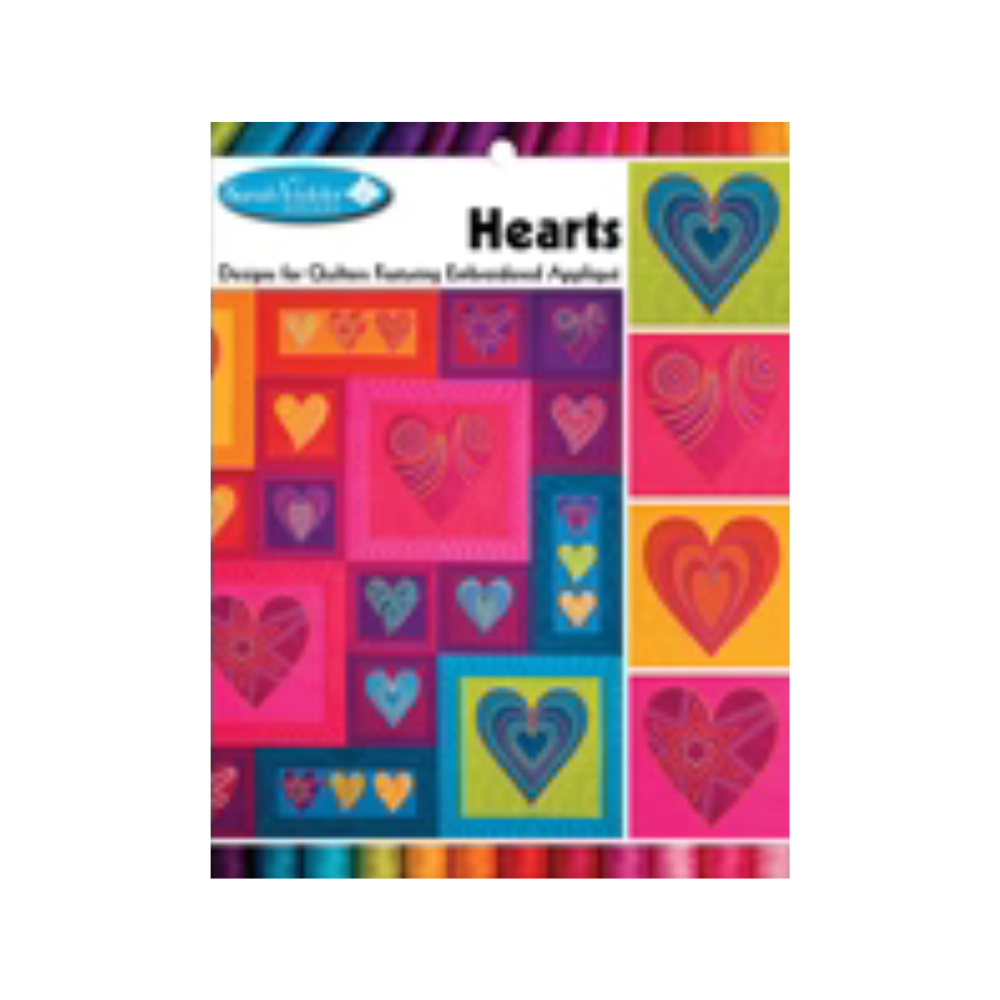 Designs Go! Hearts CD - craft pattern by Sarah Vedeler