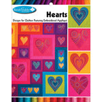 Designs Go! Hearts CD - craft pattern by Sarah Vedeler - detail view