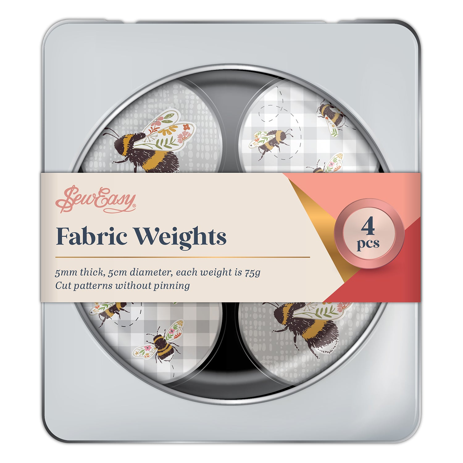Fabric Weights -Assorted designs - Sew Easy fabric for quilting and patchwork - in use