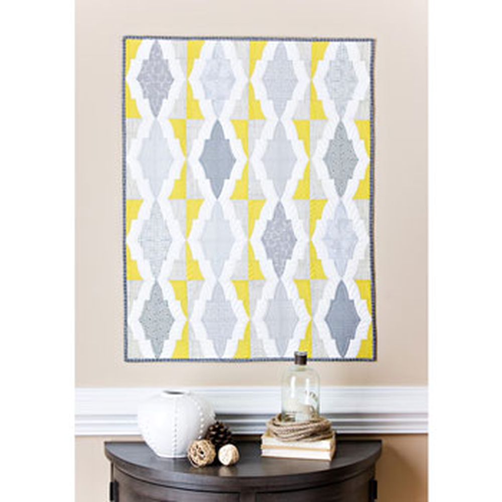 Mini Medallion Pattern 28" x 32" Finis - sewing pattern by Sew Kind of Wonderful